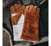 Краги сварщика Jeta Safety JWK401 Ferrus Active коричневый/оранжевый, р.10/XL JWK401-XL