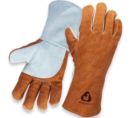 Краги сварщика с подкладкой Jeta Safety JWK401 Ferrus Active швы Кевлар, р.10/XL JWK401-XL