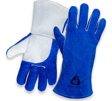 Зимние краги сварщика зимние Jeta Safety Ferrus Frost искусственный мех, швы Кевлар 10/XL JWK601-XL