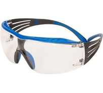 Открытые защитные очки 3М SF401XSGAF-BLU-EU, с покрытием gard Anti-Fog, прозрачные 7100185269