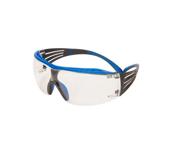 Открытые защитные очки 3М SF401XSGAF-BLU-EU, с покрытием gard Anti-Fog, прозрачные 7100185269