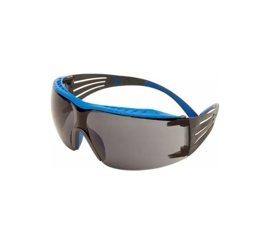 Открытые защитные очки 3М SF402XSGAF-BLU-EU, с покрытием gard Anti-Fog, серые 7100185278