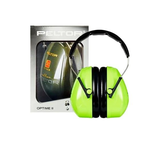 Противошумные наушники 3М PELTOR Optime II, повышенной видимости Hi-Viz, H5 7000038207