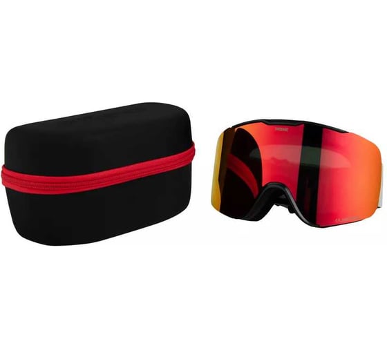 Маска PRIME COOL C-2 Black/Red ONE SIZE 4680609705573