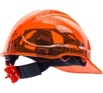 Вентилируемая защитная каска PORTWEST Peak View с храповым механизмом PV60 PV60ORR