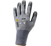 Перчатки COVERGUARD EUROCUT N313 серые с черным 5450564058477