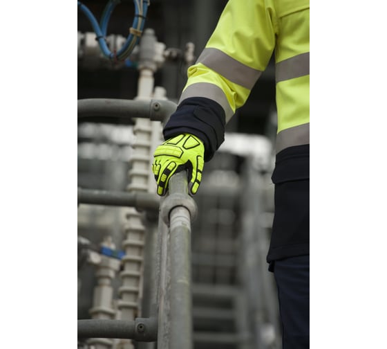 Перчатки PORTWEST Safety Impact с подкладкой A725, размер XL A725YERXL