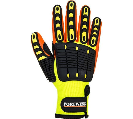 Перчатки PORTWEST Anti Impact Grip A721, размер L A721Y1RL