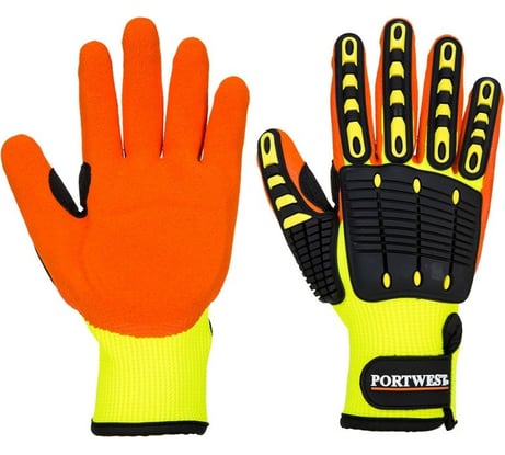 Перчатки PORTWEST Anti Impact Grip A721, размер XXL A721Y1RXXL