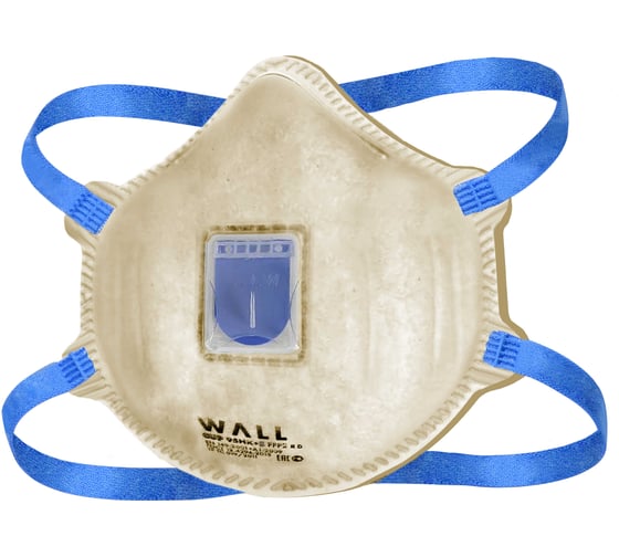 Респиратор Wall CUP 95HК +Е, FFP2 R D, с клапаном, (29505 F) Рес 206/-