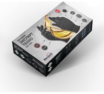 Перчатки Manipula Specialist ЭКСПЕРТ ТЕХНО нитрил 0.17мм черный без пудры 25 пар Пер 652/10