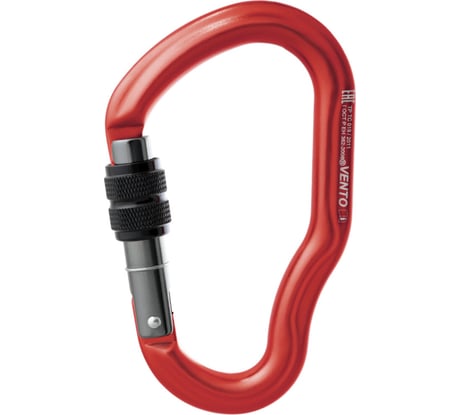 Карабин VENTO «Гусь» с резьбовой муфтой Цвет Красный, vnt 1046_rd