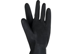 Хозяйственные защитные химически стойкие перчатки Доляна латекс, 100 г, размер L 2369317