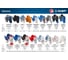 Перчатки с ПВХ-гель покрытием ЗУБР Точка+, размер L-XL, 10 пар, 11451-K10 5