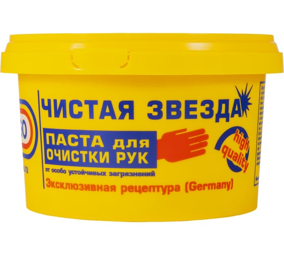 Паста для очистки рук PINGO Чистая Звезда, контейнер 650 мл 85010-1
