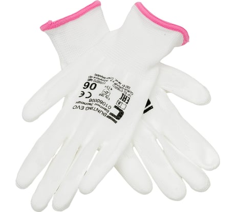 Перчатки CERVA БАНТИНГ ЭВОЛЮШН, цвет белый, полиэфир, р.6, 287425-6