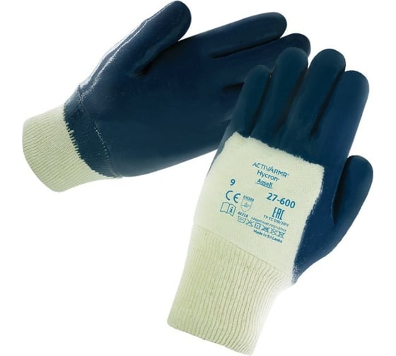Перчатки ANSELL ACTIVARMR 27-600, р.9 1451-9