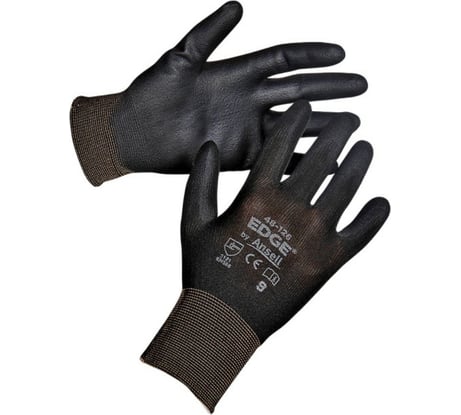 Перчатки ANSELL EDGE 48-126 черные, р.10 31014113-10