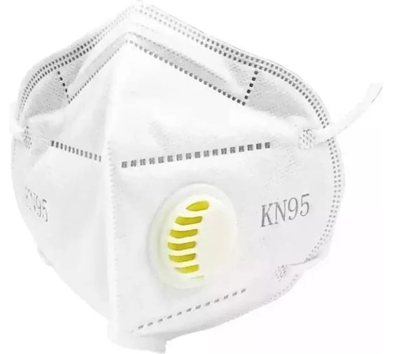Респиратор с клапаном SAMGRUPP KN95 FFP2 50 шт SR-072000095-50