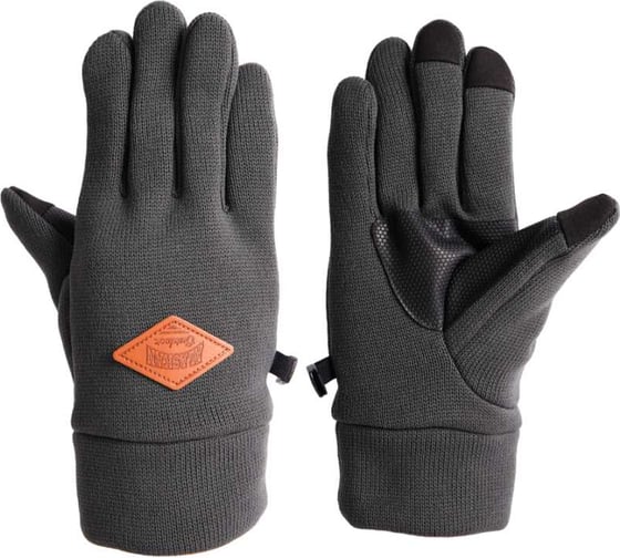 Перчатки Alaskan с сенсором, с флисовой подкладкой, L, серые AG18508-L