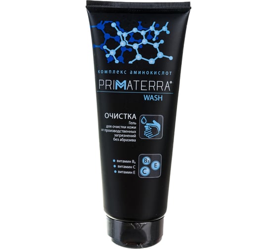 Гель от производственных загрязнений без абразива TM PRIMATERRA WASH туба 200 мл 1417