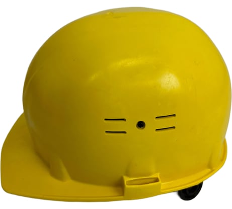 Каска строительная защитная SAMGRUPP желтая, с храповым механизмом SR-109041001