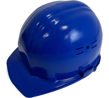 Каска строительная защитная SAMGRUPP синяя, с храповым механизмом SR-109031001