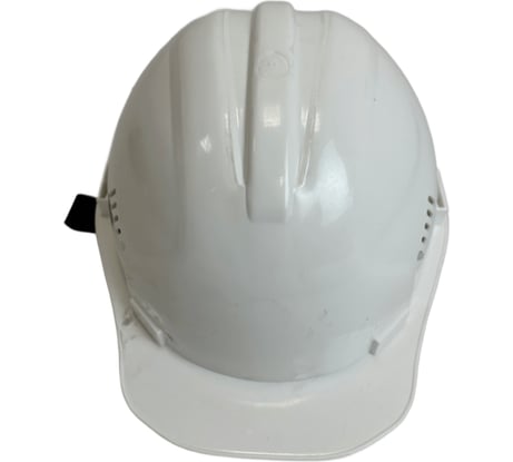 Каска строительная защитная SAMGRUPP белая, с храповым механизмом SR-109061001