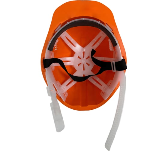 Каска строительная защитная SAMGRUPP оранжевая BASIC SR-109010001