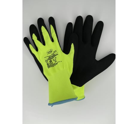 Нейлоновые перчатки Gold Manibus GM1010L- 9 Mollis со вспененным латексом р.9 (L) 12/240 GM1010L-9