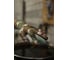 Нейлоновые садовые перчатки Gold Manibus Hortus Military 13 класс с нитриловым покрытием 12/240 р.9 (L) GM1014-Military-9 9