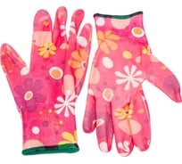 Нейлоновые садовые перчатки Gold Manibus Hortus Rose 13 класс с нитриловым покрытием 12/240 р.8 (M) GM1014-Rose-8