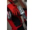 Нейлоновые перчатки Gold Manibus Ruffle красные с текстурированным латексом р.10 (XL) GM1001L-10 5