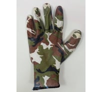 Нейлоновые садовые перчатки Gold Manibus Hortus Military 13 класс с нитриловым покрытием 12/240 р.8 (M) GM1014-Military-8