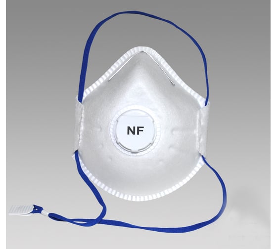 Фильтрующая полумаска Невский фильтр NF811V FFP1 NR D, размер М, 10 шт. 81010410180311210 M 1