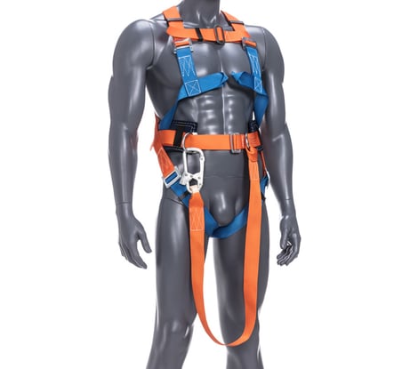 Страховочная привязь ОкаПром УСП-2Ж4+Строп А, лента OP-018