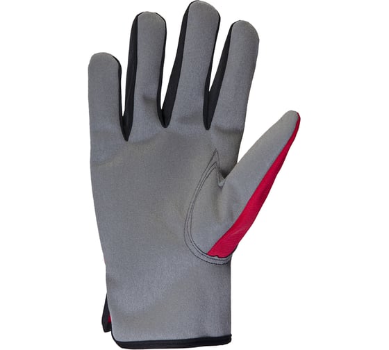 Трикотажные перчатки Jeta Safety из PU кожи, размер S/7 JLE621-7/S