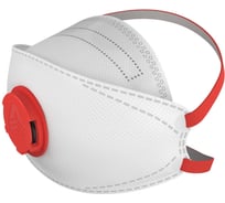 Полумаска фильтрующая для защиты от аэрозолей 3D 5522 НК с клапаном, класс защиты FFP3, 30 шт ДСК РЕС46 073