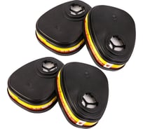 Фильтр для защиты от органических и кислых газов класса A1Е1, 4 шт Jeta Safety 6540/4