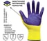 Перчатки рабочие Master-Pro АГАРРО-VY 200 пар, категория А, нейлоновые с нитриловым покрытием размер 9, 3813-NNI-VY-200 4