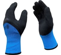 Утепленные перчатки Master-Pro ХАНТЫ (КОГАЛЫМ) 1 пара, махровые акриловые с рельефным латексным покрытием 3/4, 10 размер, 10120-AQL-B-10-1