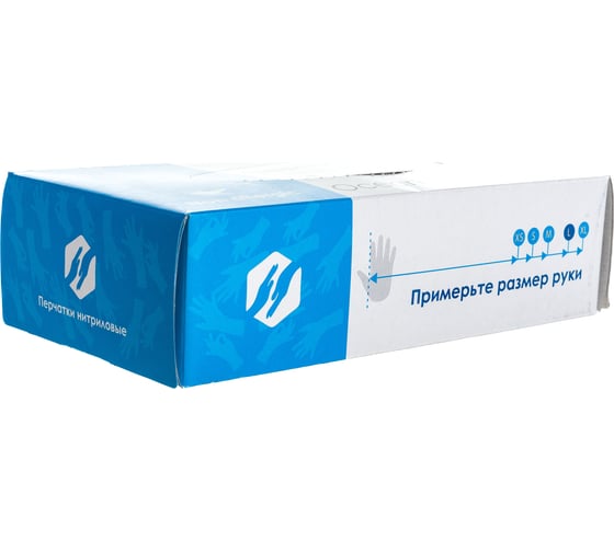Нитриловые перчатки EcoLat Ocean blue 100 шт./уп. размер L, 3035/L
