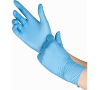 Нитриловые перчатки EcoLat 5, 100 шт./уп. размер XL, 3044/XL
