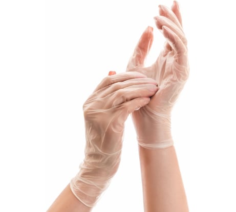 Виниловые перчатки EcoLat 100 шт./уп. размер M, 1021/M