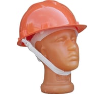 Защитная каска с пластиковым оголовьем ЮНОНА+ белая 112.02