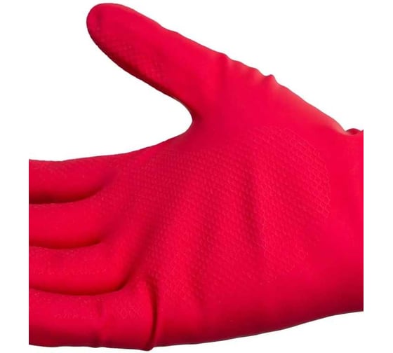 Перчатки резиновые многоцелевые Vileda Professional M, красный, арт. 8005/100750/100153 7308