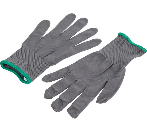 Перчатки Safeprotect Нейп-С нейлон, серый, размер 8 (M) 03052M