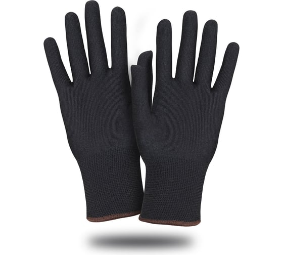 Перчатки Safeprotect Нейп-Ч нейлон, черный, размер 7 (S) 03051S 1