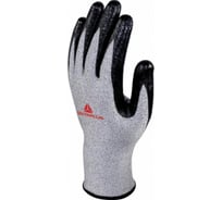 Перчатки трикотажные антипорезные с нитриловым покрытием Delta Plus VENICUTC03, размер 10, упаковка 3 пары VECUTC03GRG310