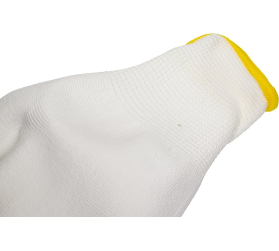 Перчатки Safeprotect НейпПол-Б (нейлон+полиуретан, белый) р, 7 (S) 03054S